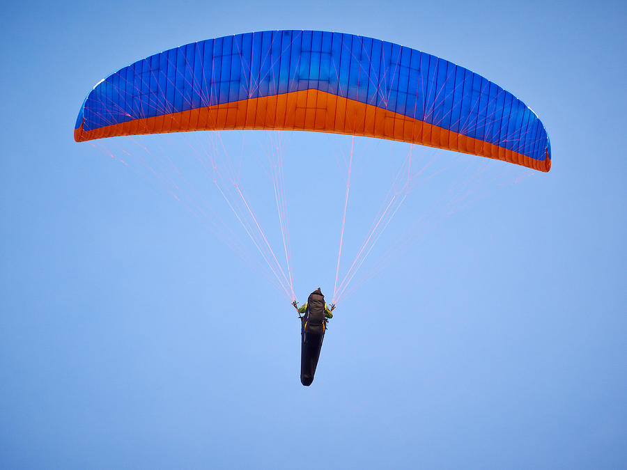 Paragliders #2 Photograph by Jouko Lehto
