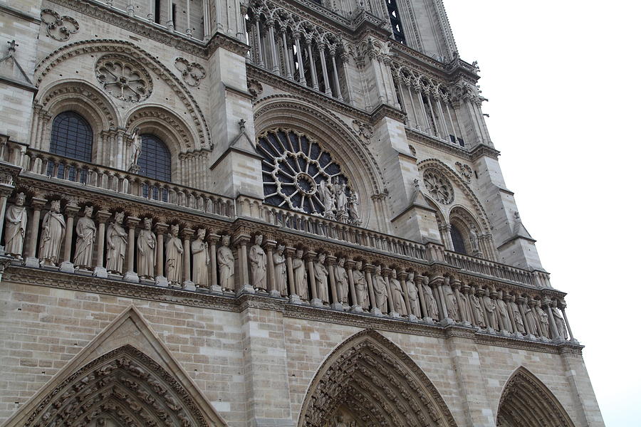 Architecture Photograph - Paris France - Notre Dame de Paris - 01138 #2 by DC Photographer