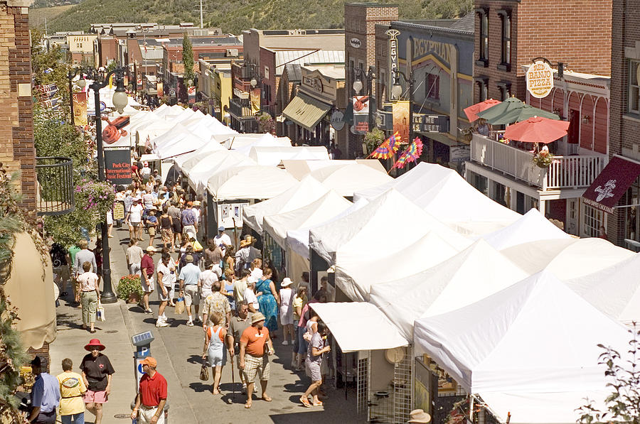 Park City Arts Festival Photograph by Mark Maziarz - Fine Art America