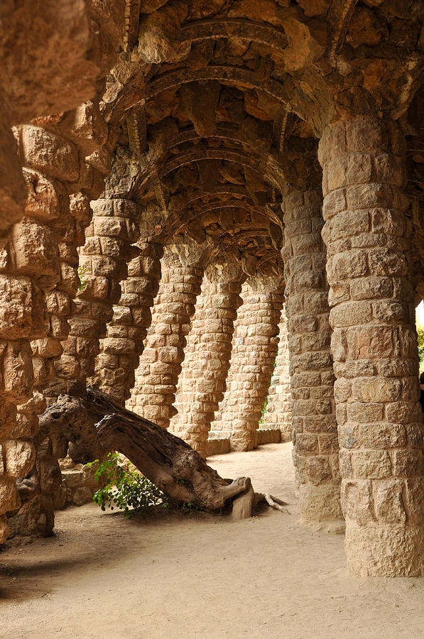 Park Guell Barcelona Spain #2 Photograph by Brandon Bourdages