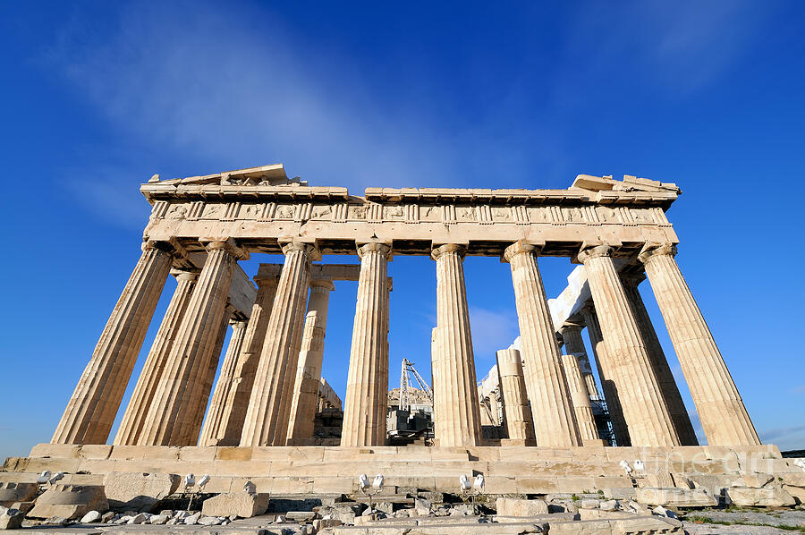 Parthenon Temple Photograph by George Atsametakis