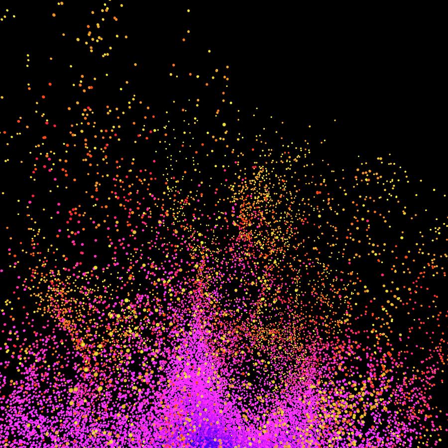 Particle Burst #2 Photograph by Science Photo Library