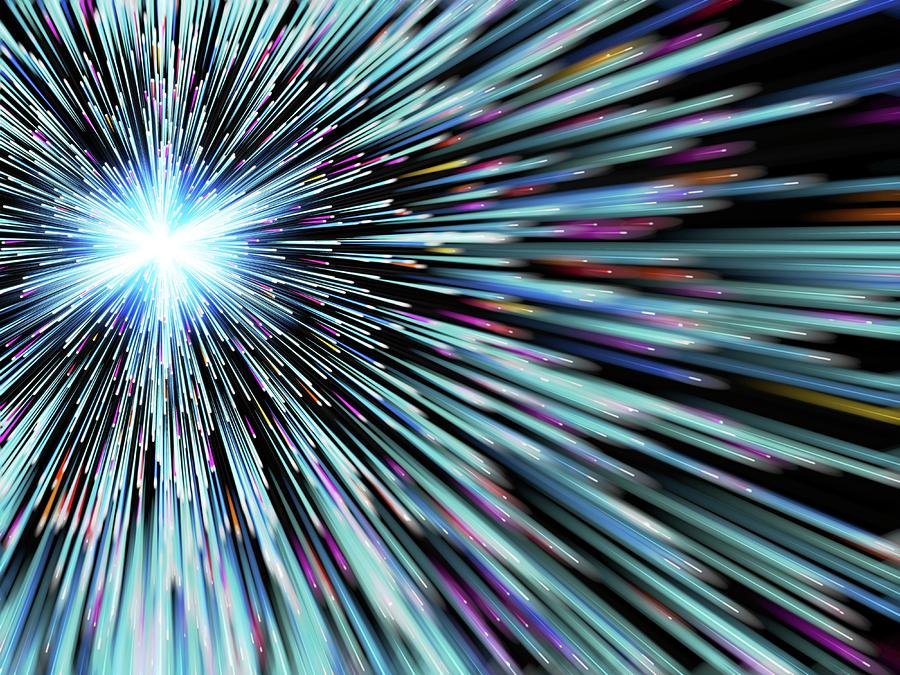 Particle Rays #2 Photograph by Science Photo Library Particle Rays #2 Photograph by Science Photo Library