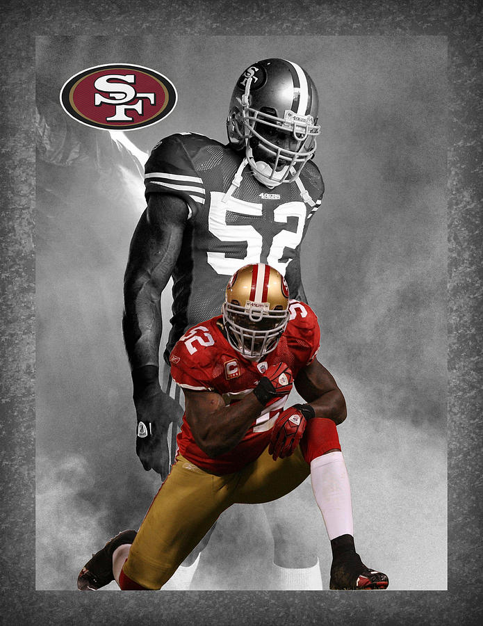 Patrick Willis San Francisco 49ers Photograph by Joe Hamilton - Pixels