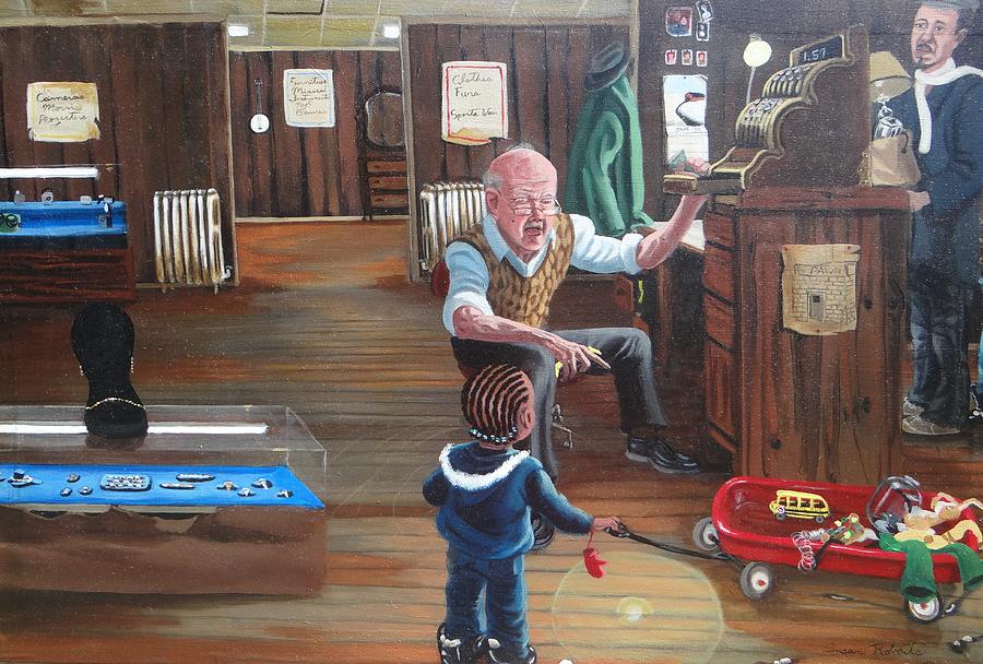 Pawn Shop Painting by Susan Roberts