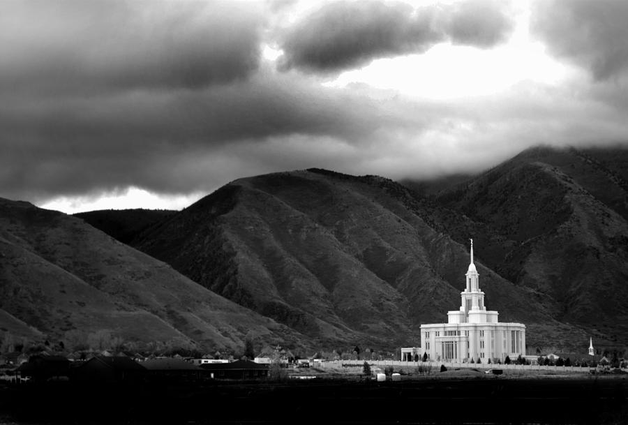 Payson Utah LDS Temple #2 Photograph by Nathan Abbott