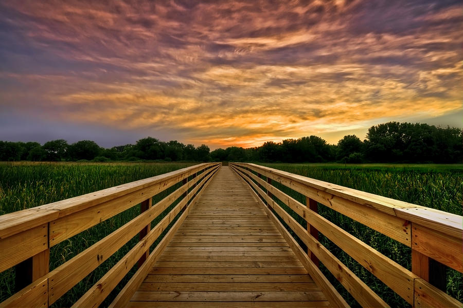 Peaceful Bridge Photograph by Kurt Warner - Fine Art America