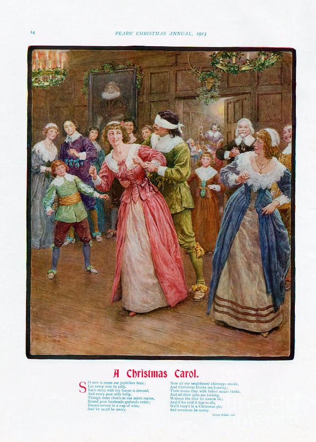 1910s Drawing - Pears Annual 1915 1910s Uk Cc Carols #2 by The Advertising Archives