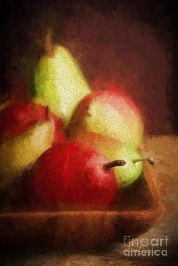 Pears #3 Painting by HD Connelly