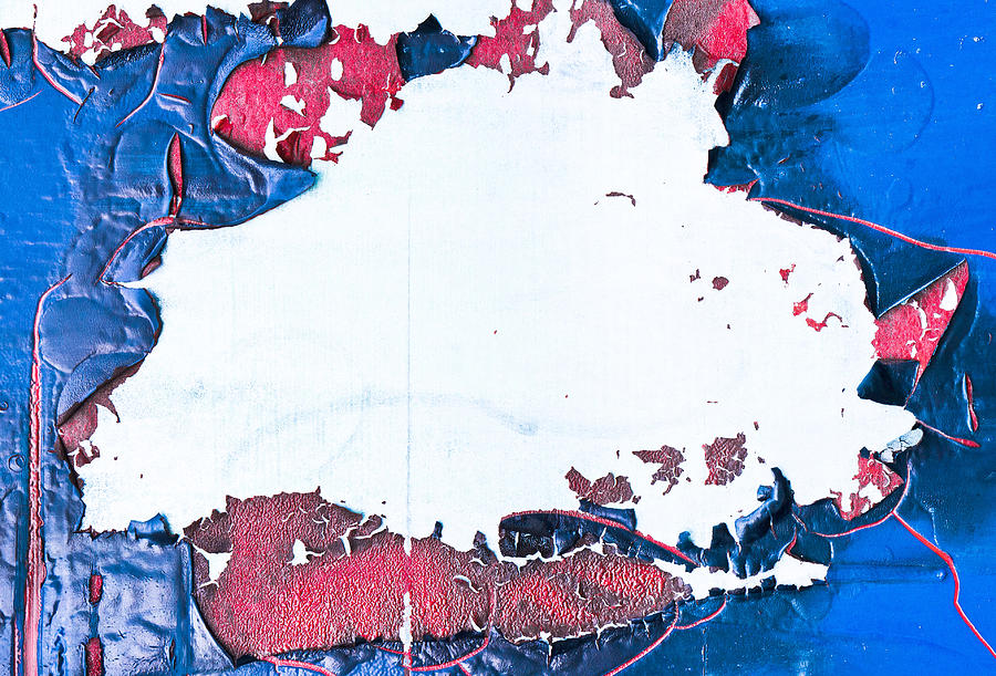 Abstract Photograph - Peeling paint #2 by Tom Gowanlock