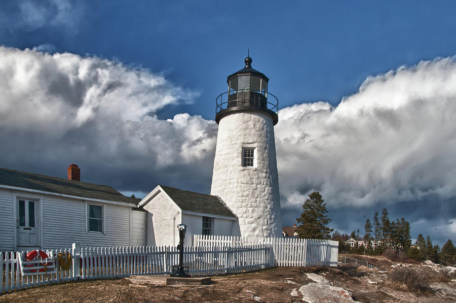 Pemaquid Point Lighthouse 4897 #2 Photograph by Guy Whiteley