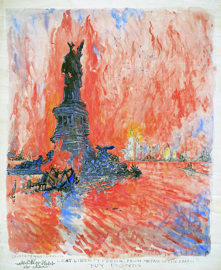 Pennell New York City #2 Drawing by Granger Pennell New York City #2 Drawing by Granger