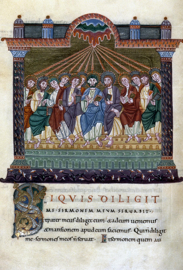 Pentecost #2 Painting by Granger