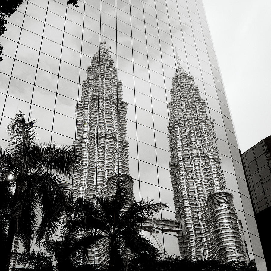 Petronas Towers Reflection #2 Photograph by Shaun Higson