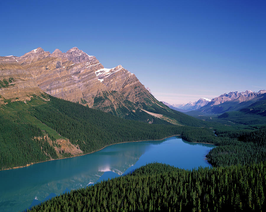 Peyto Lake, Banff Nationalpark, Canada by Hans-peter Merten