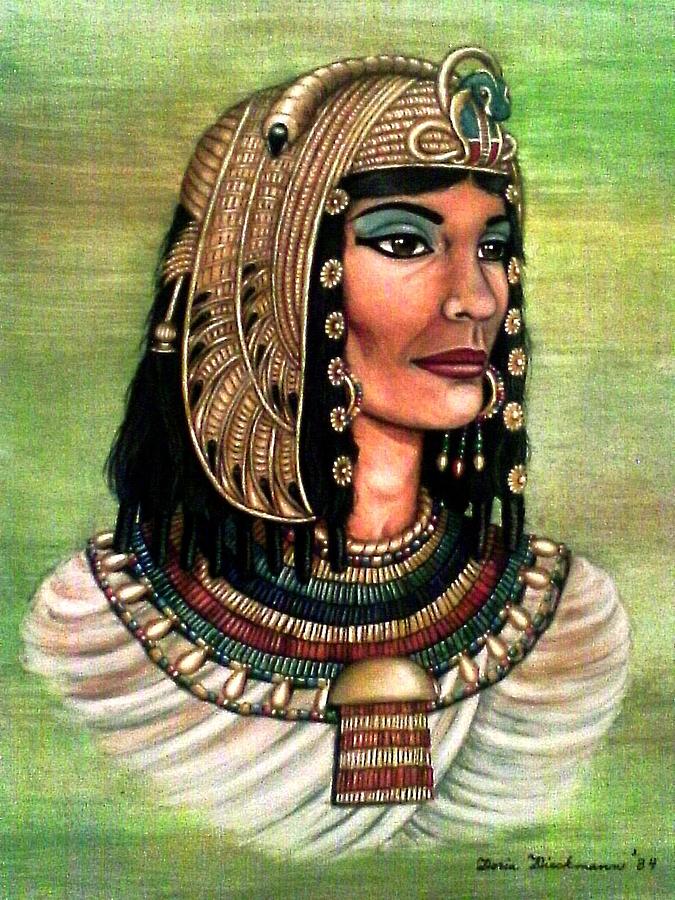 Pharaoh's Queen Painting by Doria Dieckmann - Fine Art America