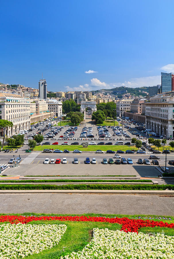 Piazza della Vittoria - Genova #2 Photograph by Antonio Scarpi