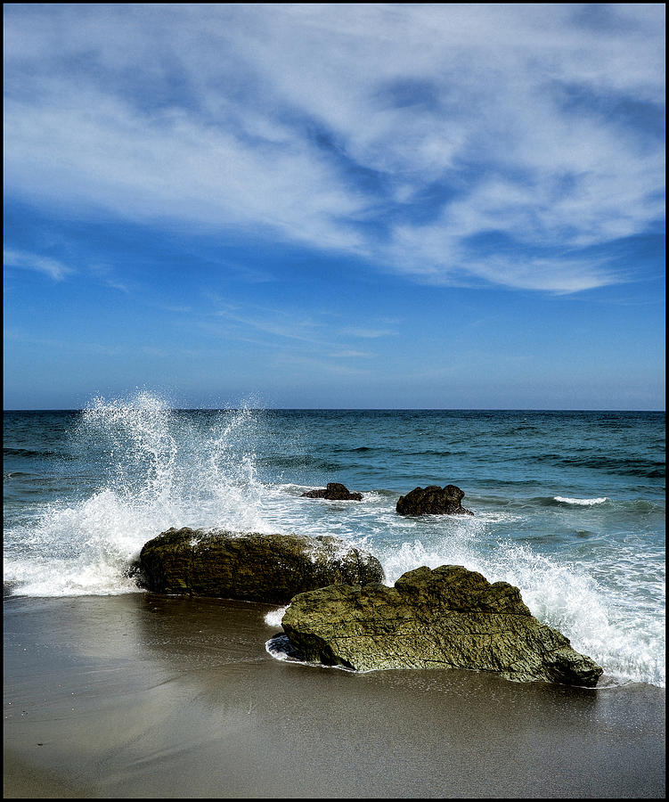 Nature Photograph - Piedras en el mar #2 by Galeria Trompiz