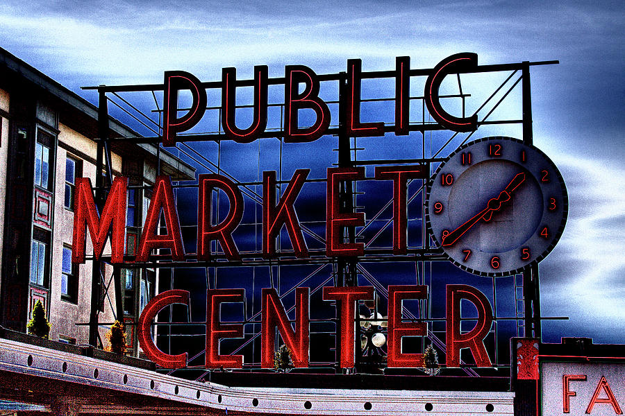 Seattle Photograph - Pike Place Market #2 by David Patterson