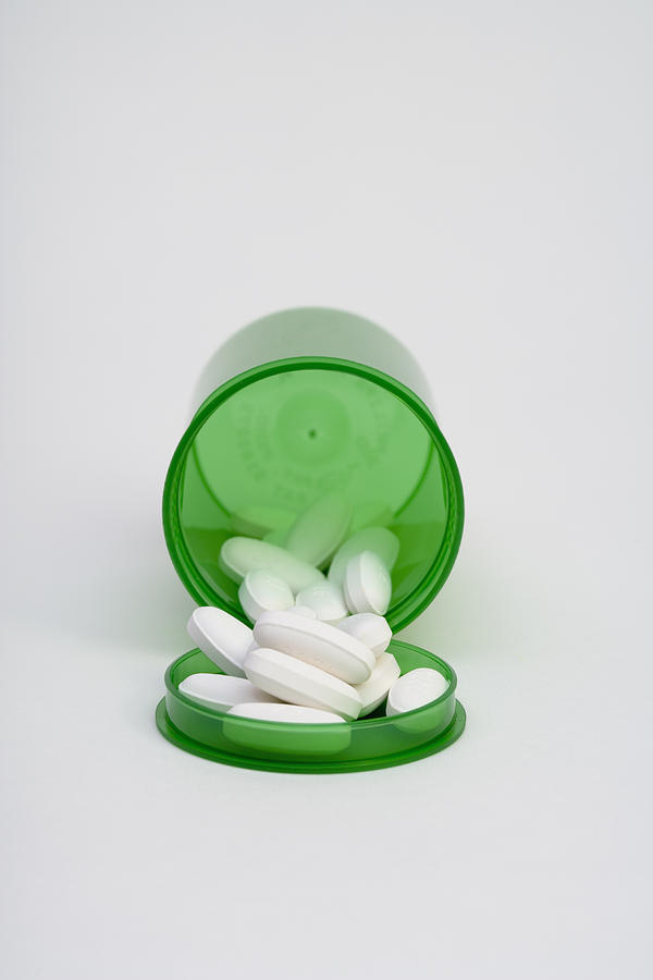 Pills And Bottle #2 Photograph by Science Stock Photography