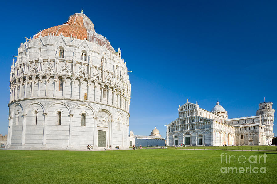 Pisa - Piazza dei miracoli  #2 Photograph by Luciano Mortula