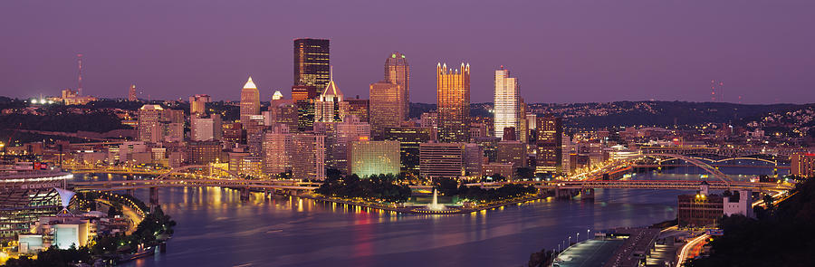 Pittsburgh, Pennsylvania, Usa #2 Photograph by Panoramic Images