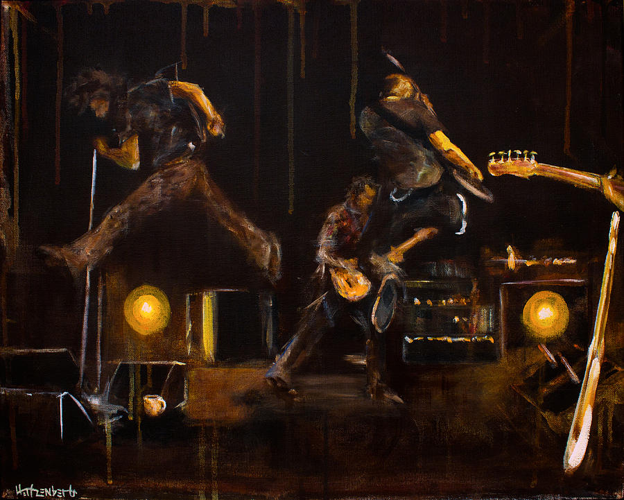 Pearl Jam Painting - PJ  by Josh Hertzenberg