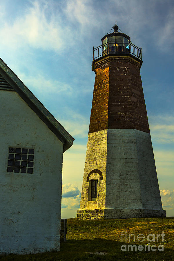 Point Judith Lighthouse #2 Photograph by Diane Diederich