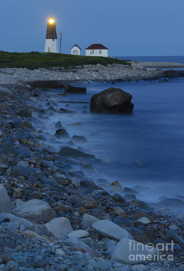 Point Judith Lighthouse #2 Photograph by John Shaw