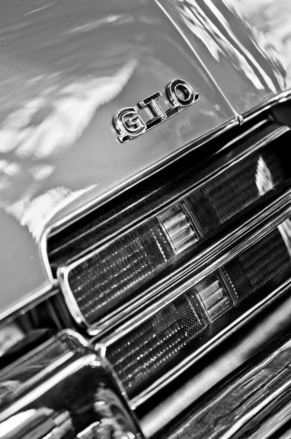 Pontiac GTO Taillight Emblem #2 Photograph by Jill Reger