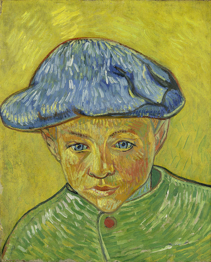 Vincent Van Gogh Painting - Portrait Of Camille Roulin #2 by Vincent Van Gogh