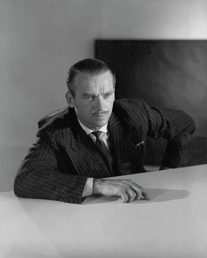 Portrait Of Douglas Fairbanks Jr #2 Photograph by Horst P. Horst