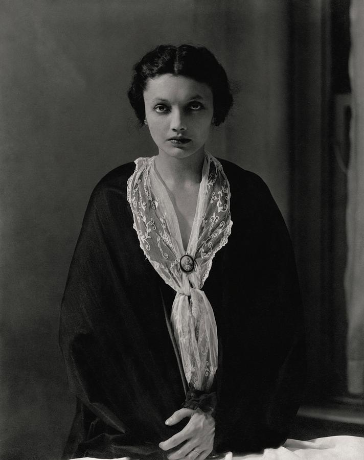 Portrait Of Katharine Cornell #2 Photograph by Edward Steichen