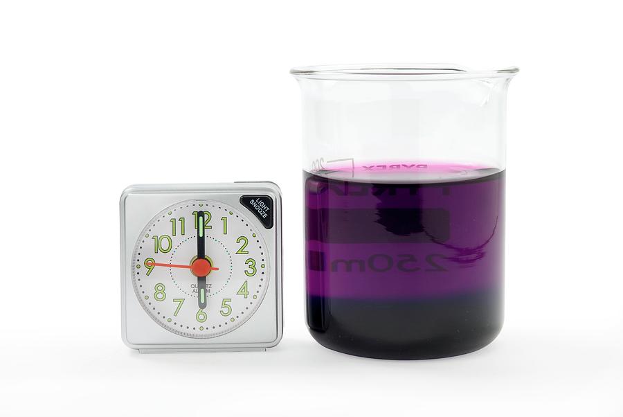Potassium Permanganate Diffusion In Water #2 Photograph by Trevor Clifford Photography
