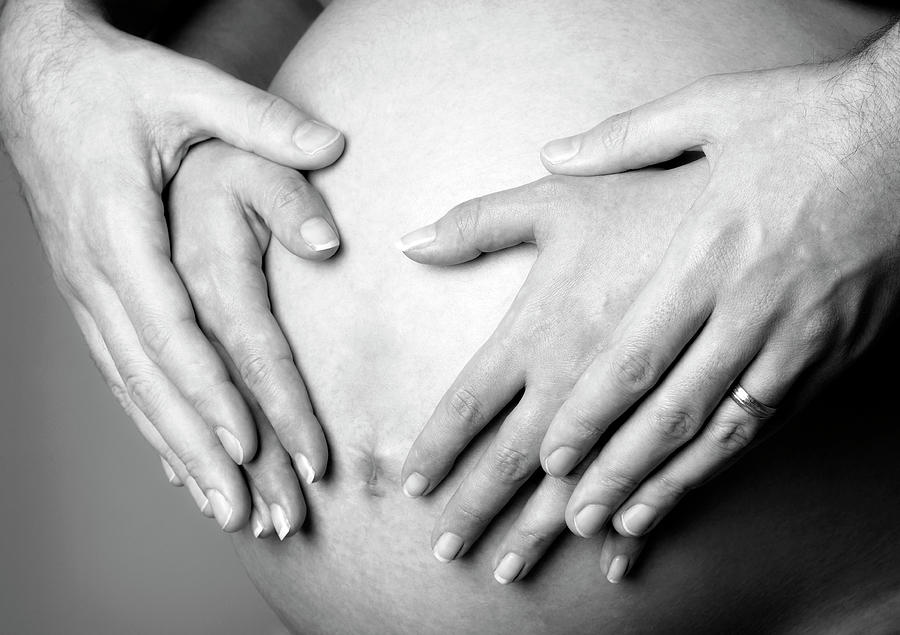 Pregnant Woman #2 Photograph by Damien Lovegrove/science Photo Library