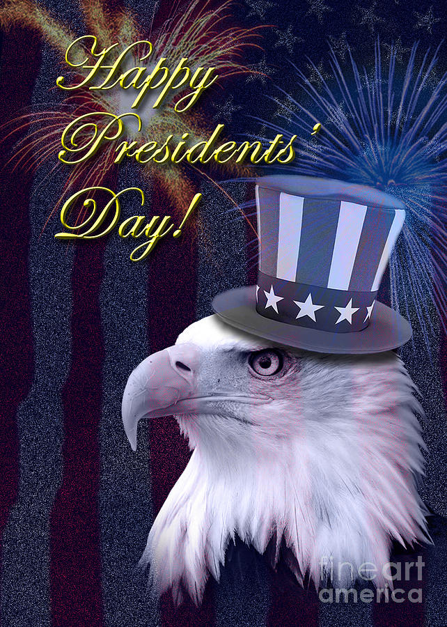 Eagle Photograph - Presidents Day Eagle #2 by Jeanette K