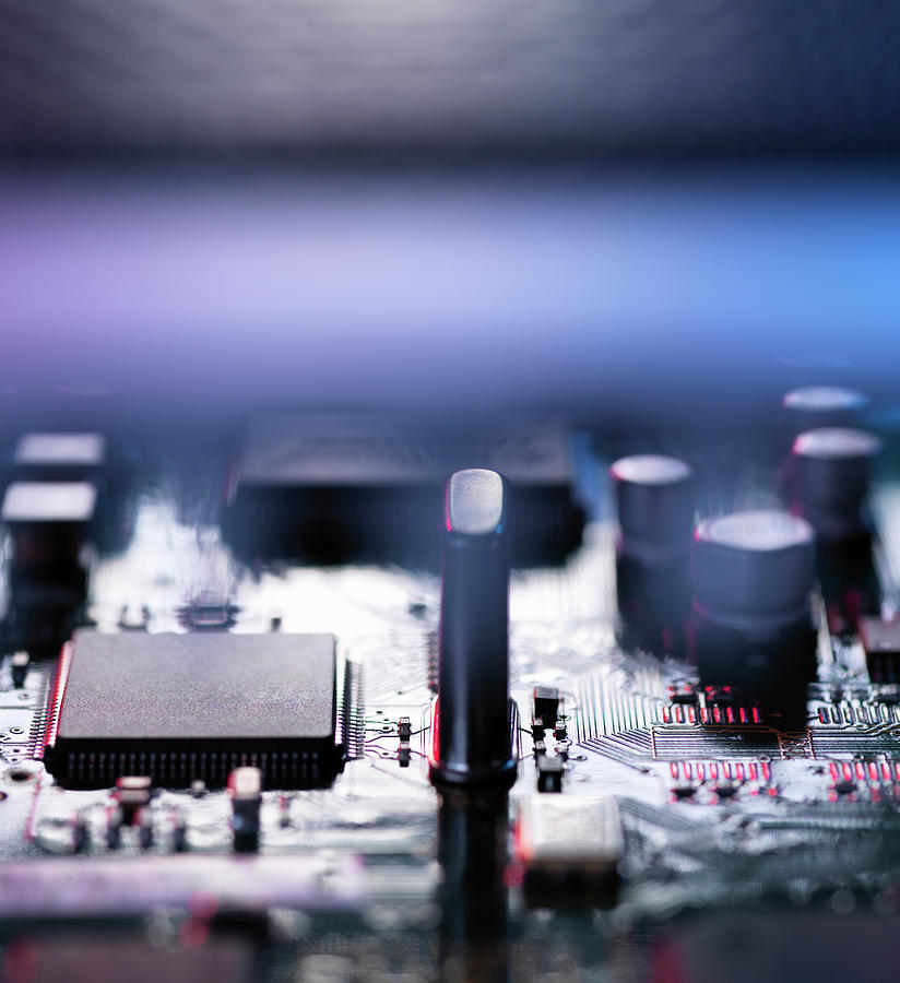 Printed Circuit Board #2 Photograph by Tek Image/science Photo Library