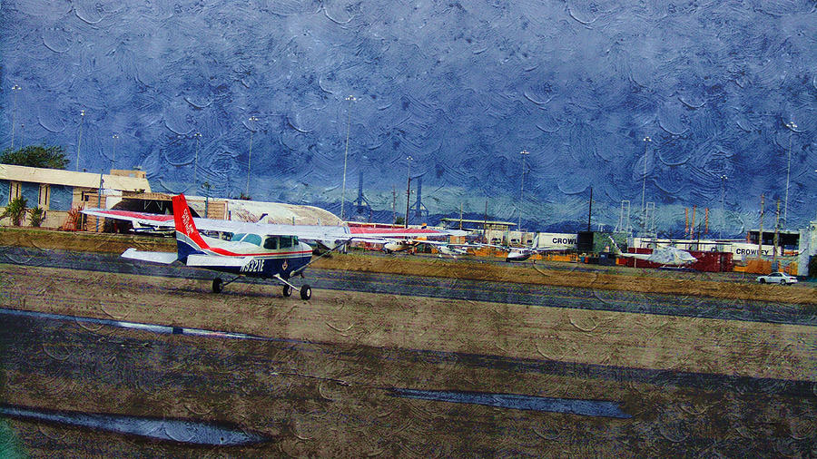 Private Airport #4 Painting by Xueyin Chen