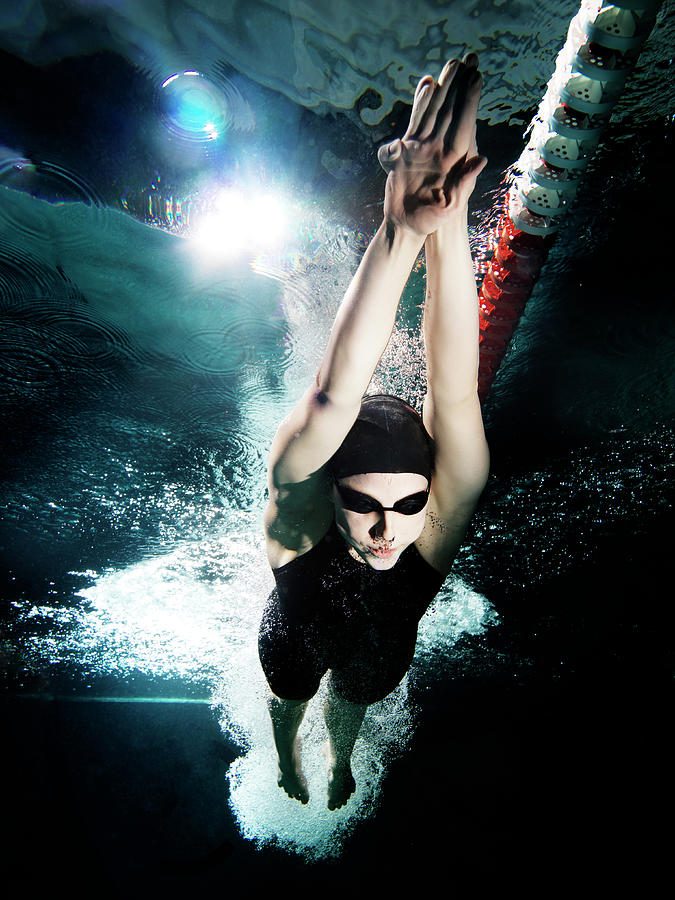 Professional Swimmer #2 Photograph by Henrik Sorensen