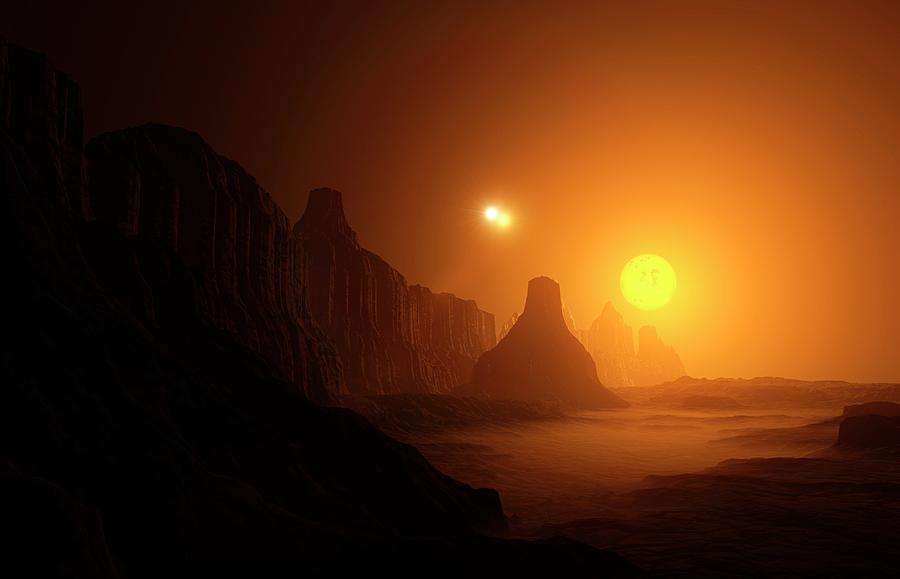 Proxima Centauri B Exoplanet Surface #2 Photograph by Take 27 Ltd/science Photo Library