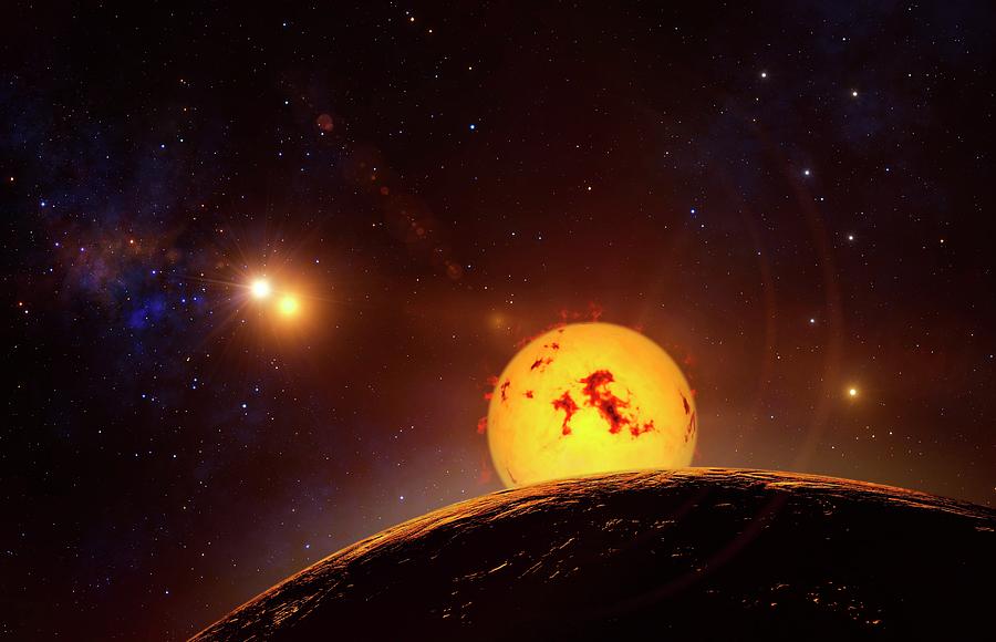 Proxima Centauri B Exoplanet #2 Photograph by Take 27 Ltd/science Photo Library