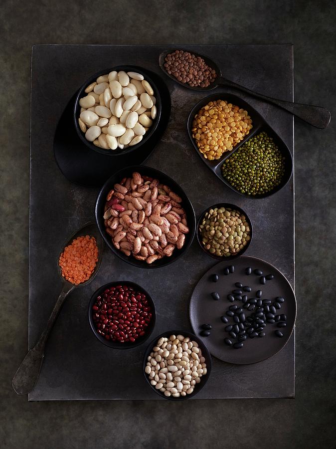 Pulses In Bowls Photograph By Science Photo Library Fine Art America