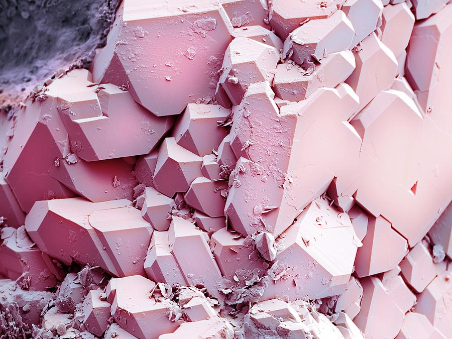 Quartz Crystals Photograph by Science Photo Library Quartz Crystals Photograph by Science Photo Library