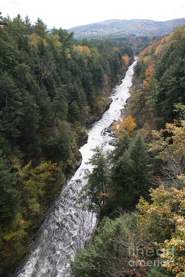 Quechee Gorge Photograph by Christiane Schulze Art And Photography
