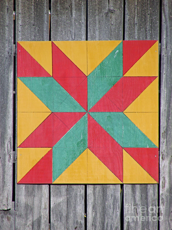 Quilting The Barn  Photograph by Jamie Smith