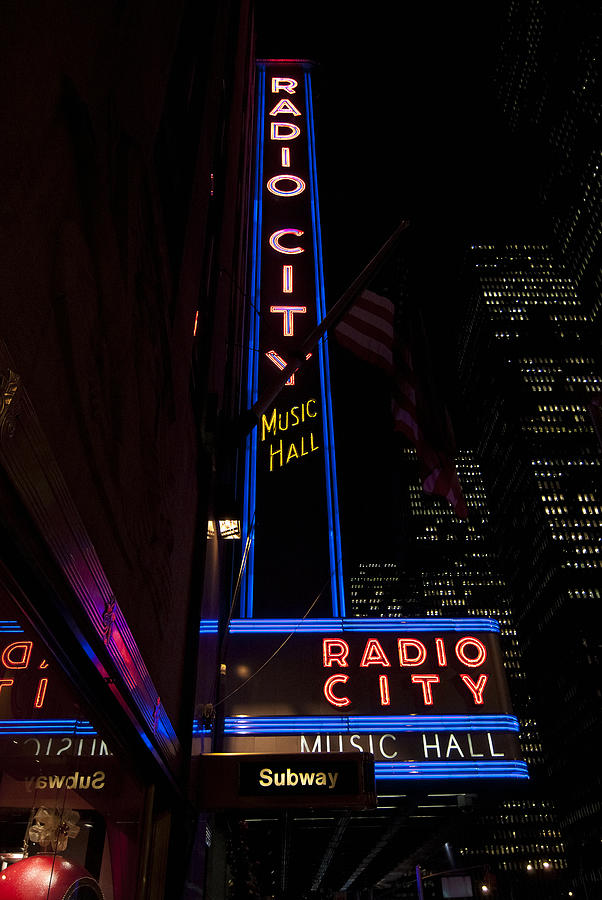 Radio City Music Hall #2 Photograph by Michael Dorn