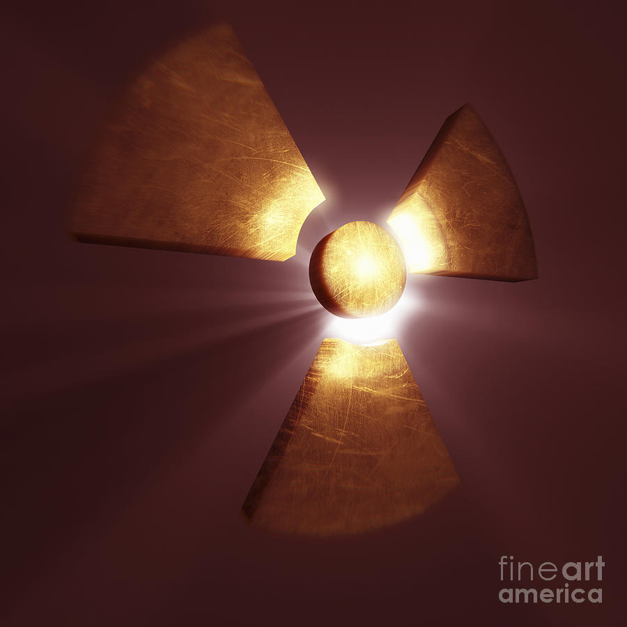 Radioactive Symbol #2 Photograph by Science Picture Co