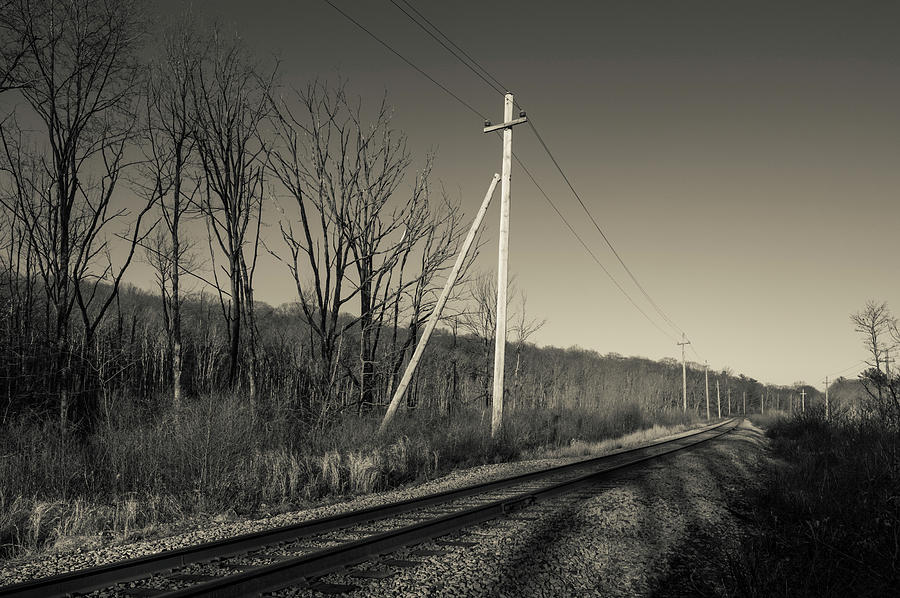 Transportation Photograph - Railroad Track Passing #2 by Panoramic Images