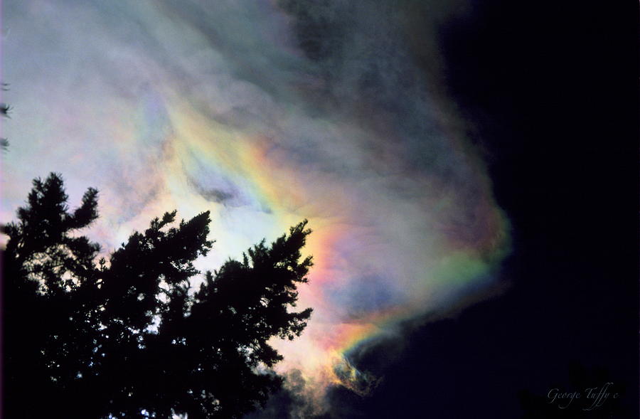 Rainbow cloud #1 Photograph by George Tuffy