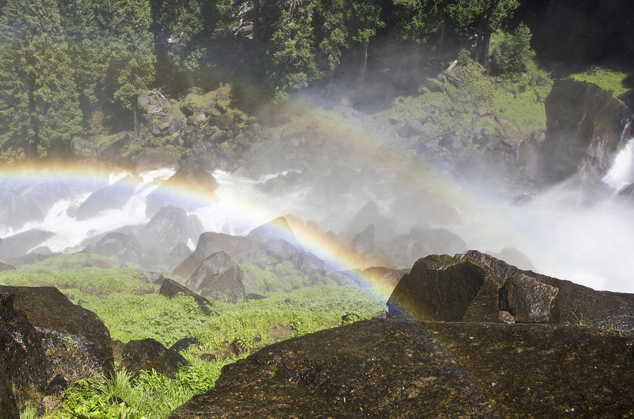 Yosemite National Park Photograph - Rainbow Twins by Priya Ghose